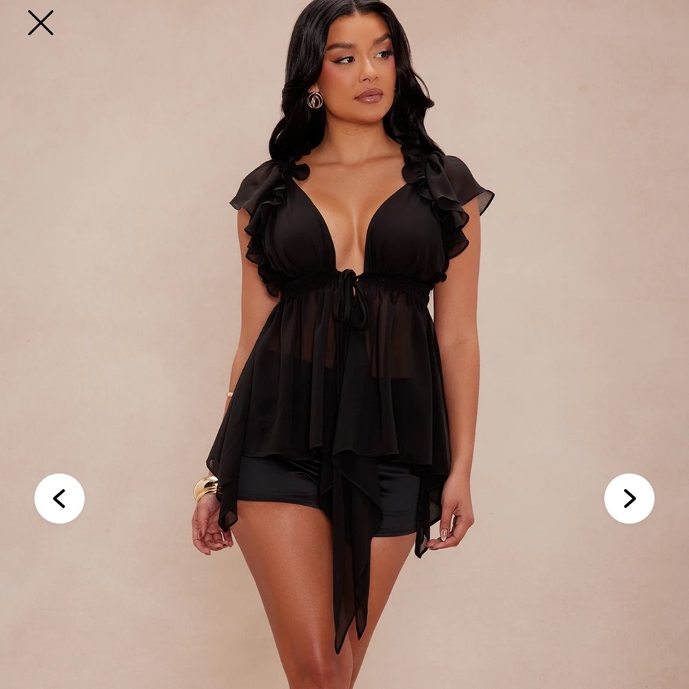 Marisol Ruffle Blouse - Picture 2 of 3